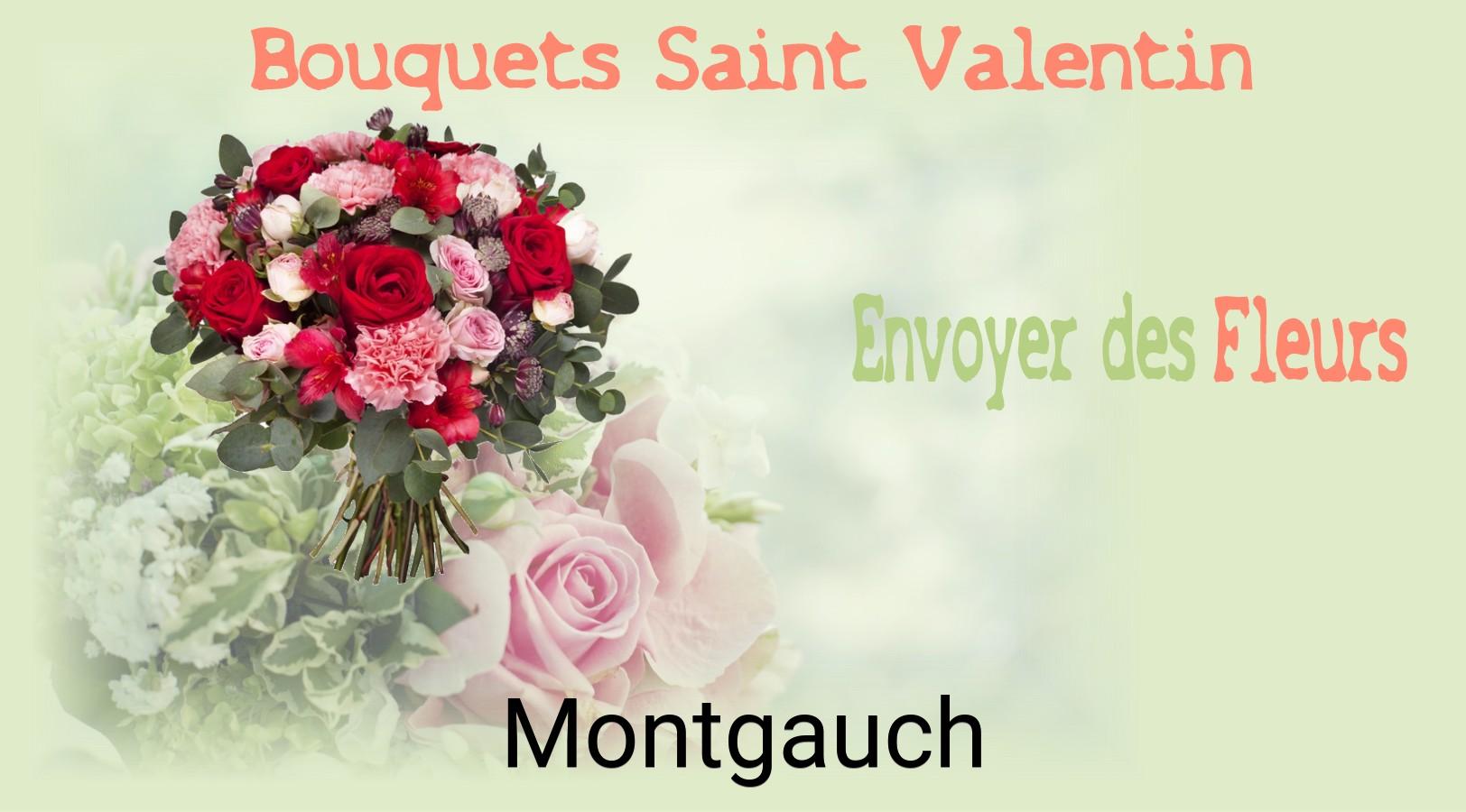 Roses de Saint-Valentin livrées à Montgauch